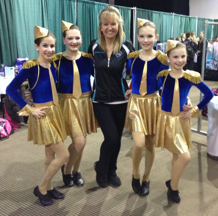 Ann Marie and students at League of Champions